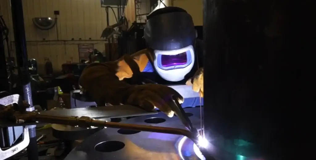 welder working | precision manufacturing